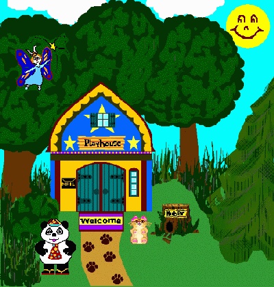 Panda Bear's Playhouse is Completed!